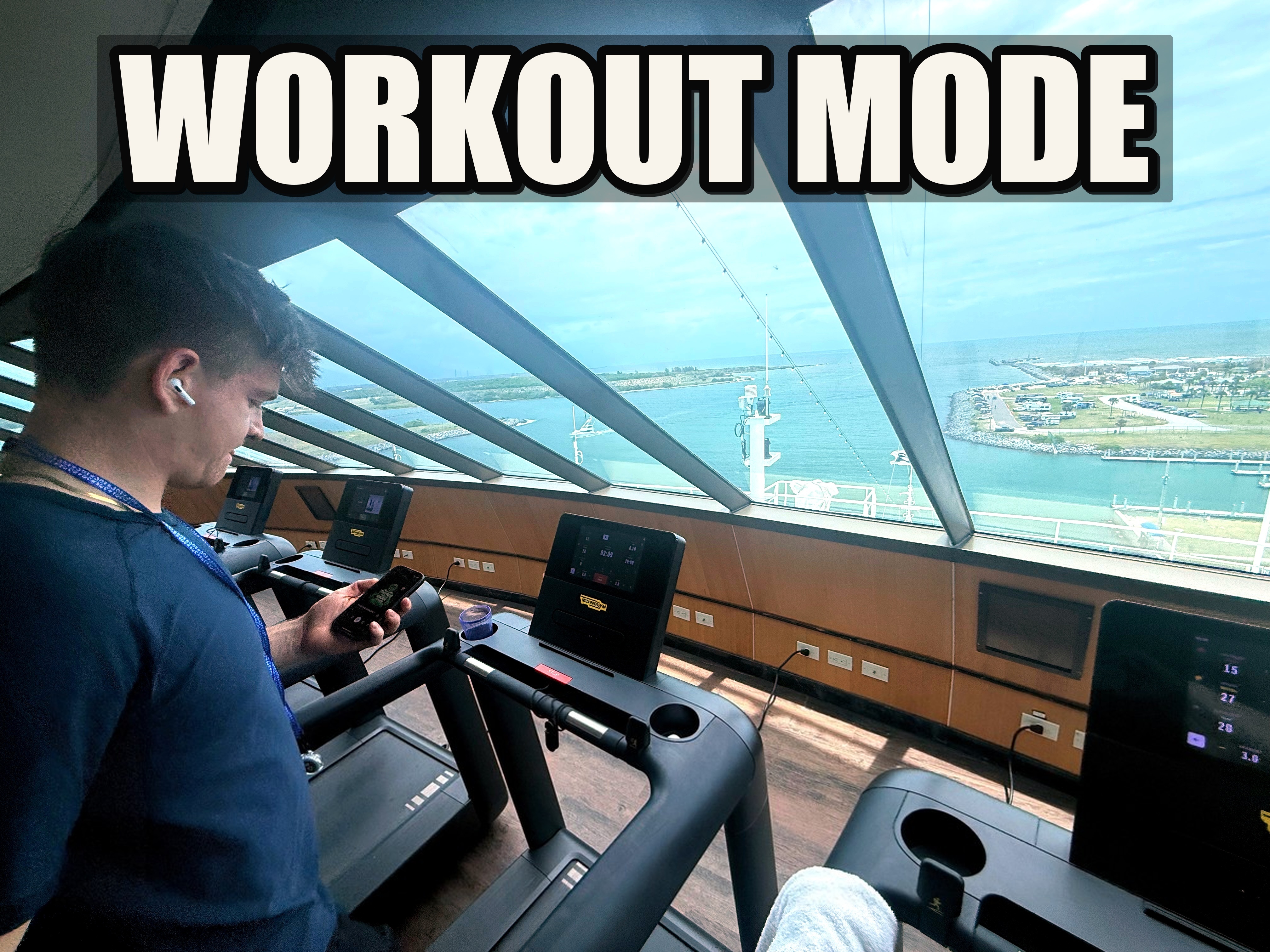 Cruise 2026 workout mode photo