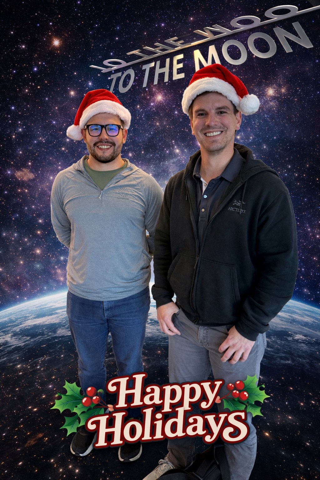 AI anime astronaut with glowing helmet